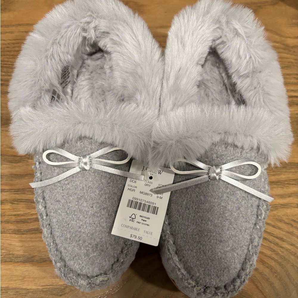 Brand New with Tags JCrew Slippers Women 9